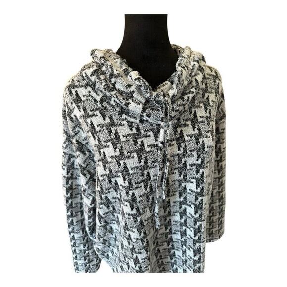 SKYES THE LIMIT Womens XL Geo Print Cowl Neck Sweater - Picture 6 of 8